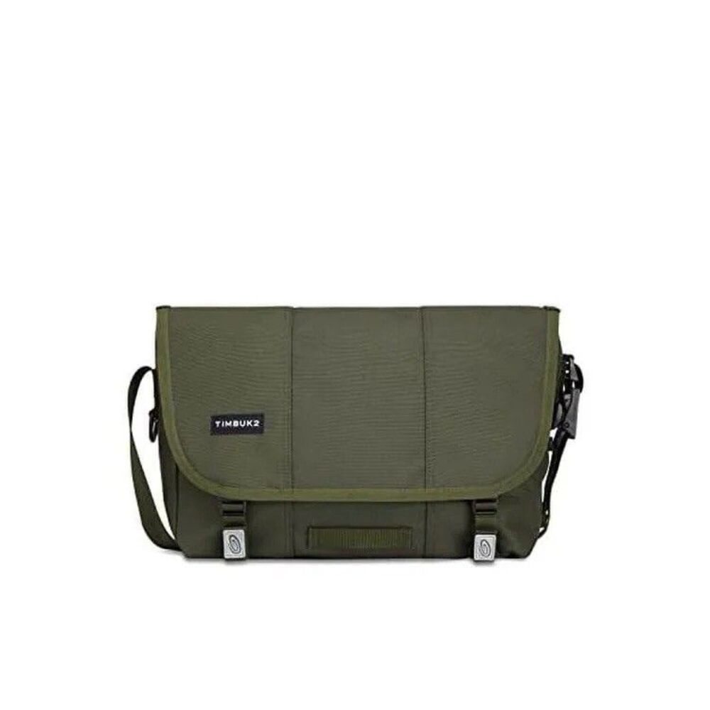 Timbuck2 Classic Messenger Bag Adjustable Crossbody Interior Pockets Green NEW